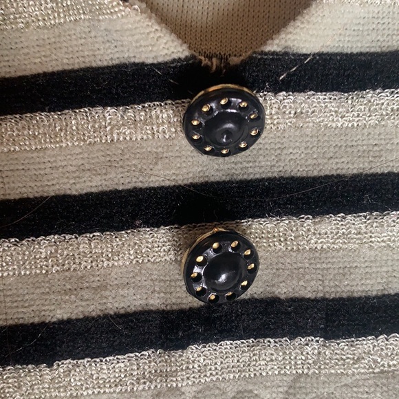 Vintage stripe tee with coast and v neck size XS - Picture 4 of 7